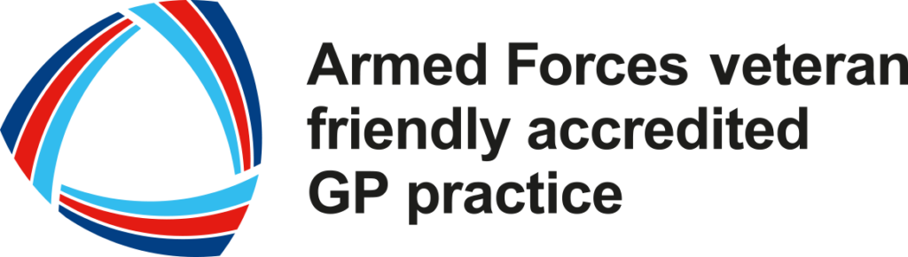 Armed forces veterans friendly GP practice logo